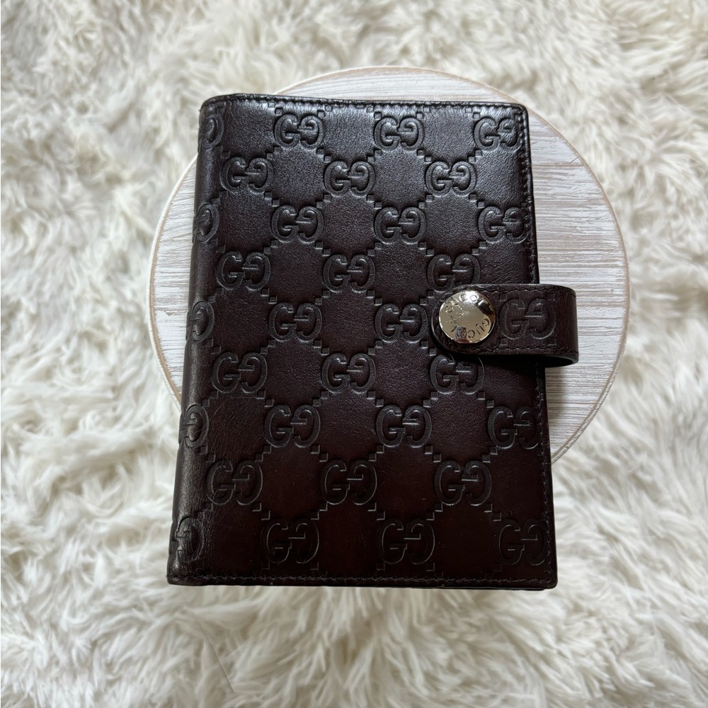 Gucci Brown Guccissima Leather Medium Horsebit Pelham Bag and wallet - Picture 14 of 16